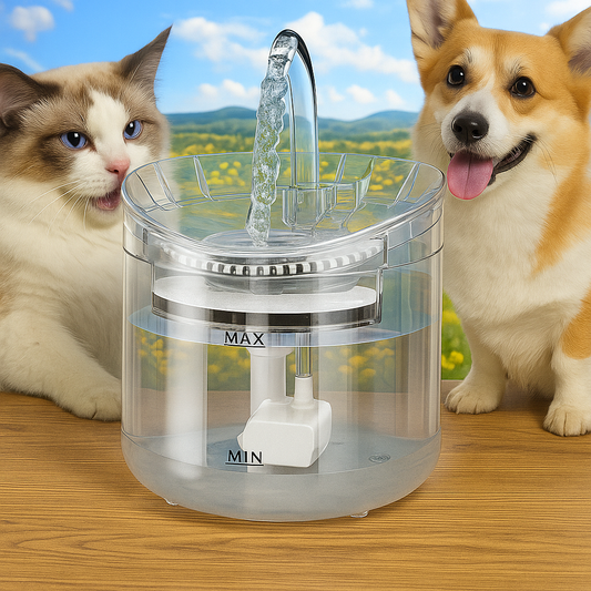 Fuente de agua para mascotas USB